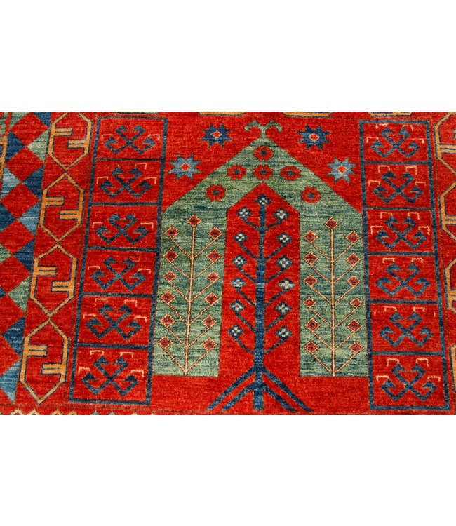 245x155 cm kazak tapijt fijn  Handgeknoopt wol