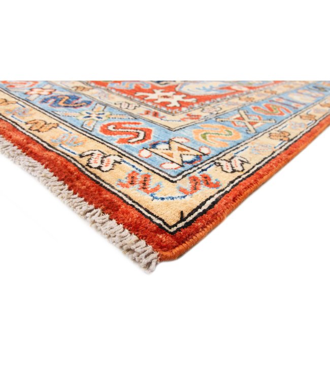 262x168 cm Kazak Rug Fine Hand knotted  Wool Oriental Carpet