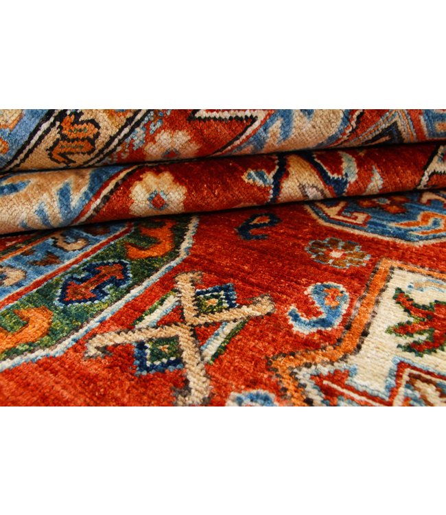 262x168 cm kazak tapijt fijn  Handgeknoopt wol