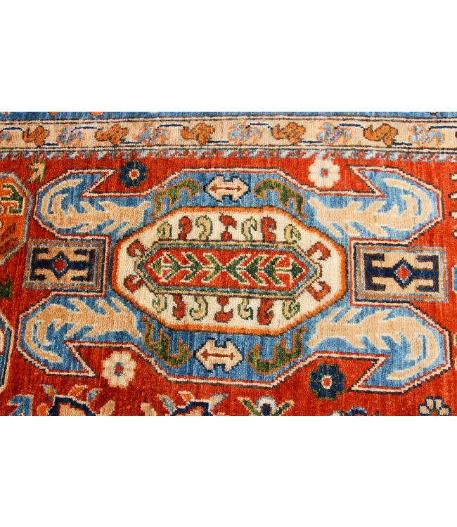 262x168 cm kazak tapijt fijn  Handgeknoopt wol