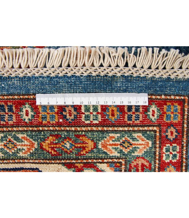 252x176 cm kazak tapijt fijn  Handgeknoopt wol