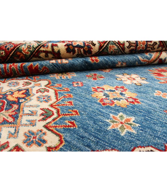 252x176 cm Kazak Rug Fine Hand knotted  Wool Oriental Carpet