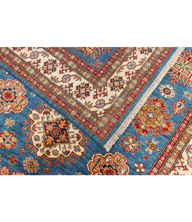 252x176 cm Kazak Rug Fine Hand knotted  Wool Oriental Carpet