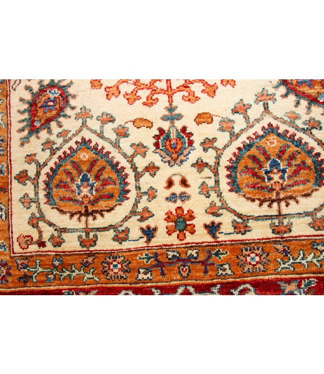 242x168 cm kazak Teppich fine handgeknüpft wolle