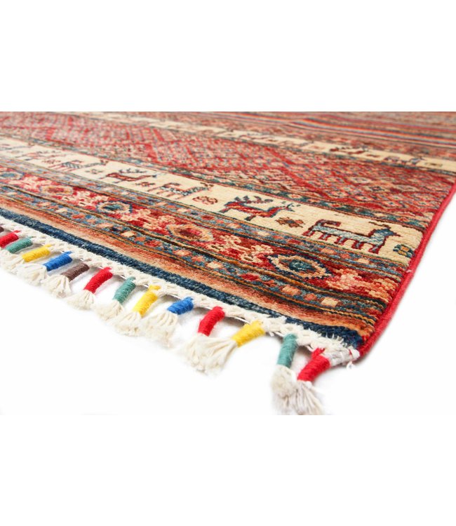 245x174 cm kazak tapijt fijn  Handgeknoopt wol