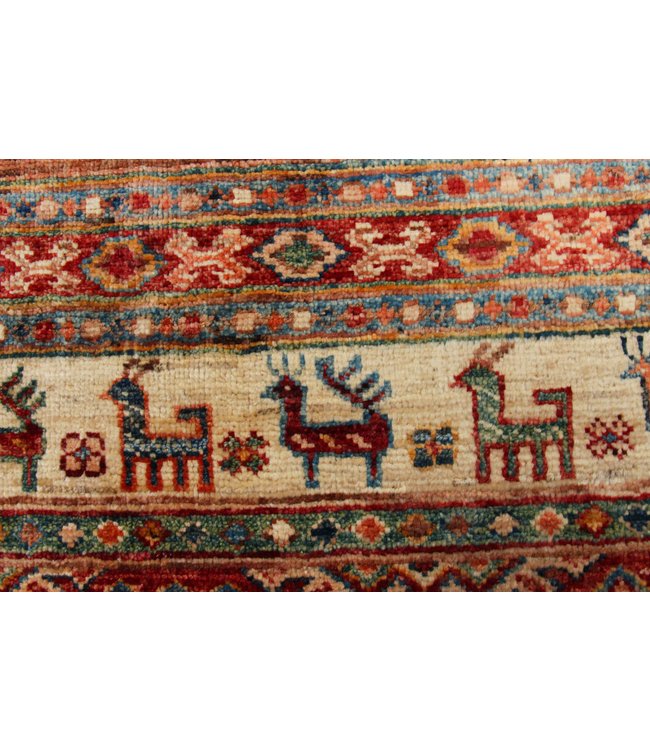 245x174 cm kazak Teppich fine handgeknüpft wolle