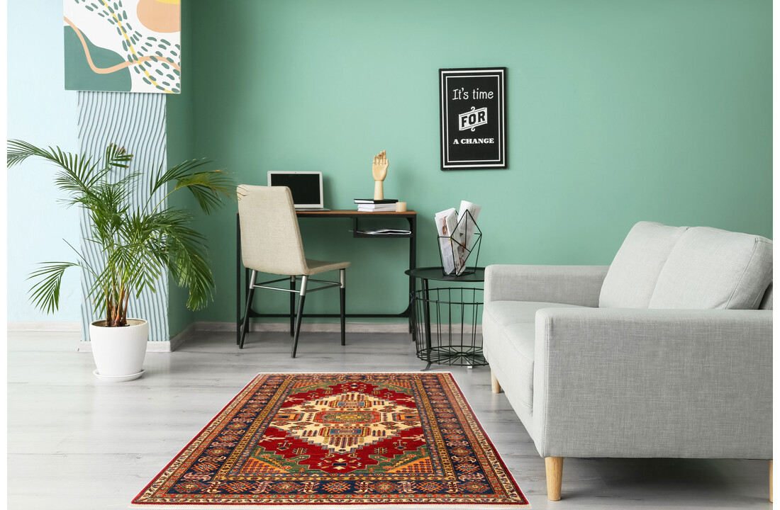 248x178 cm kazak tapijt fijn Handgeknoopt wol