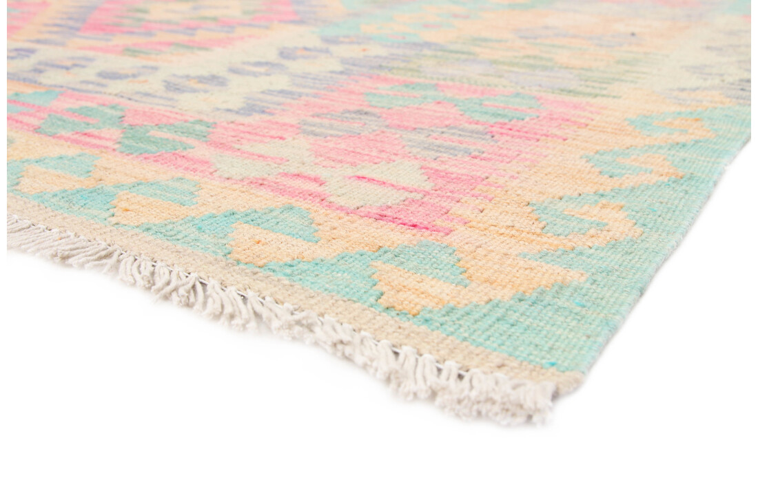 200x155 cm Kelim Kleed Vloerkleed Tapijt Kelim Hand Geweven