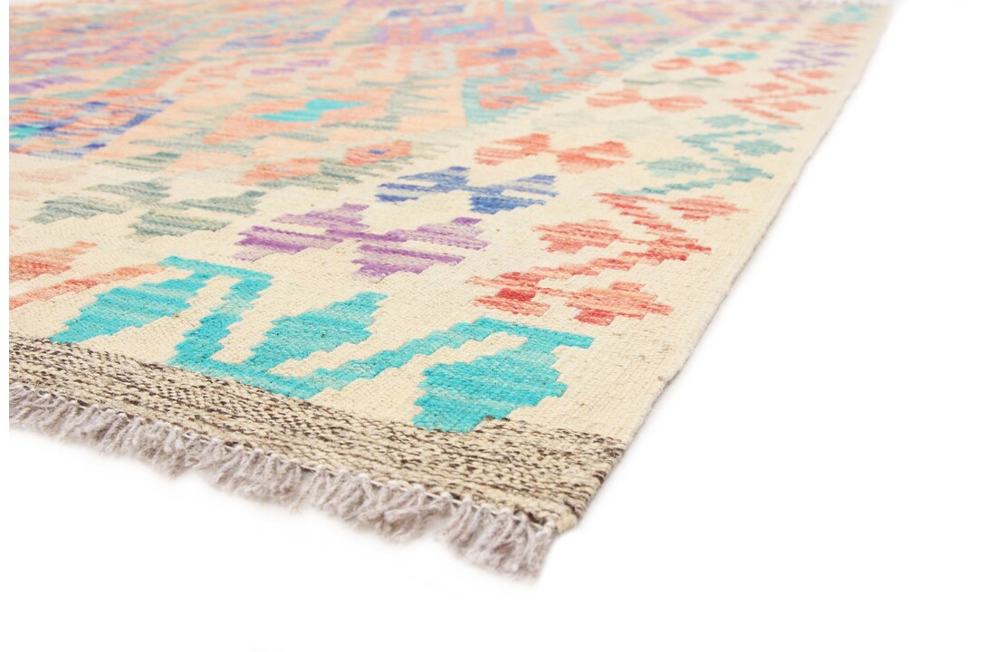 199x155 cm Kelim Teppich afghan kelim teppich