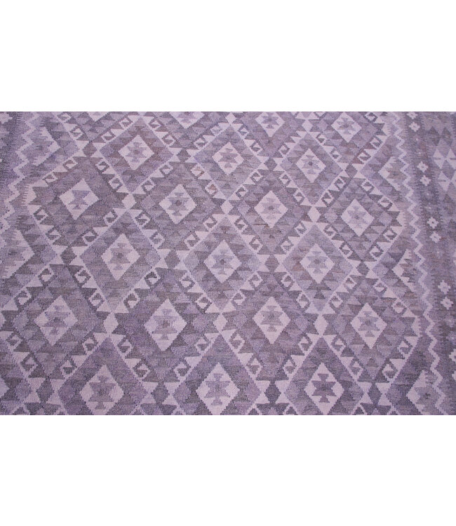 Handgemaakt Natural Kelim Wol Tapijt 292x205 cm