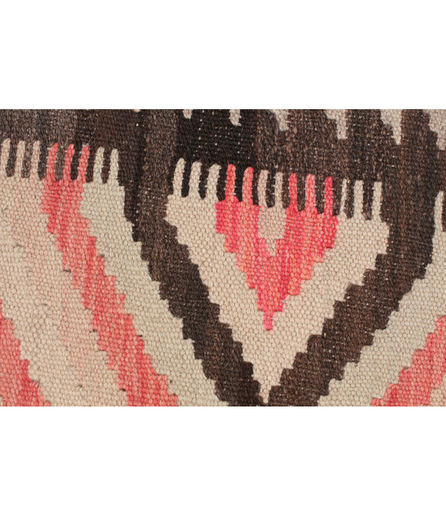 201x144 cm Hand Woven Afghan Wool Kilim Area Rug