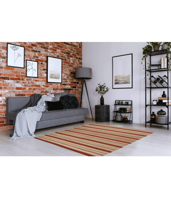 10'07x8'16 Hand Woven Modern Wool Kilim Area Rug