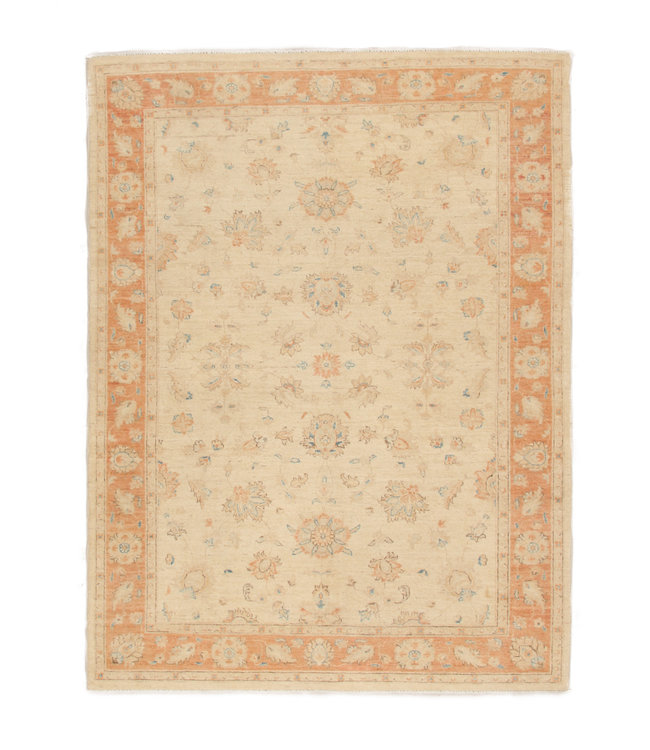 228x164 cm Hand knotted Traditional Ziegler Wool Carpet