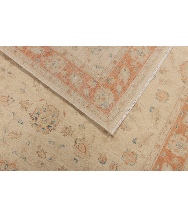 228x164 cm Hand knotted Traditional Ziegler Wool Carpet