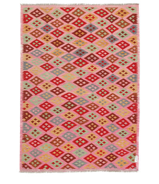 205x145 cm Handgewebte Orientalisch Wolle Kelim Teppich 205x145 cm Handgewebte Orientalisch Wolle Kelim Teppich