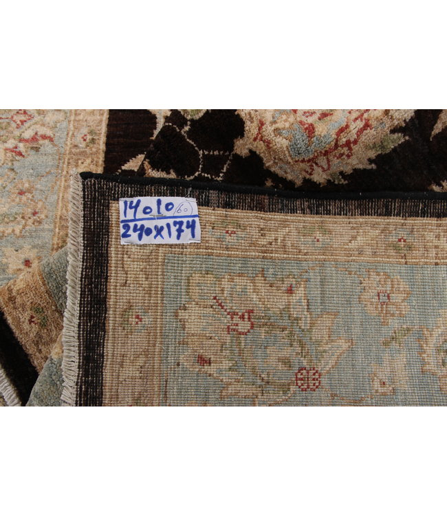 240x174 cm Hand knotted Traditional Ziegler Wool Carpet