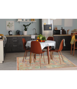 198x151 cm Handgemaakt Oosters Kelim Wol Vloerkleed 198x151 cm Handgemaakt Oosters Kelim Wol Vloerkleed