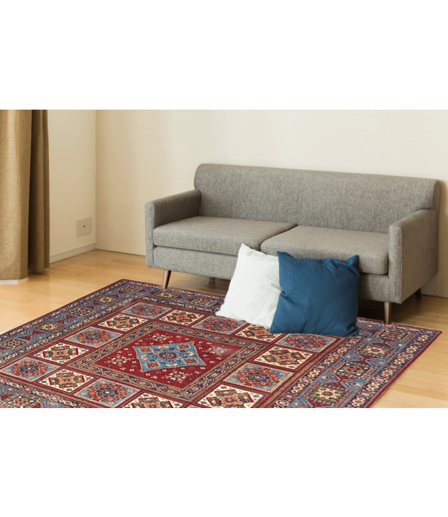 (8'2 x 7'6) feet super fine oriental kazak rug 250x232 cm