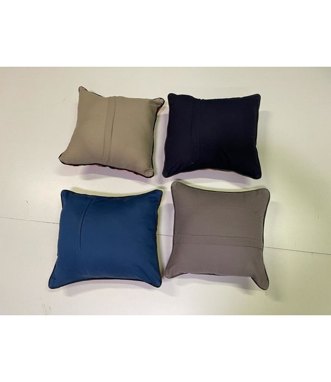 4x vintage unique Kilim Cushion ca 45x45 cm