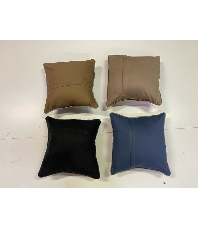 4x vintage  kelim kissens  ca 45x45 cm