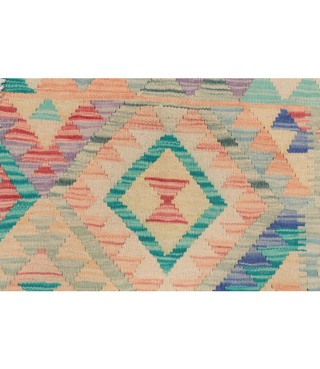210x152 cm Handgemacht Wolle Kelim Teppich Orientteppich