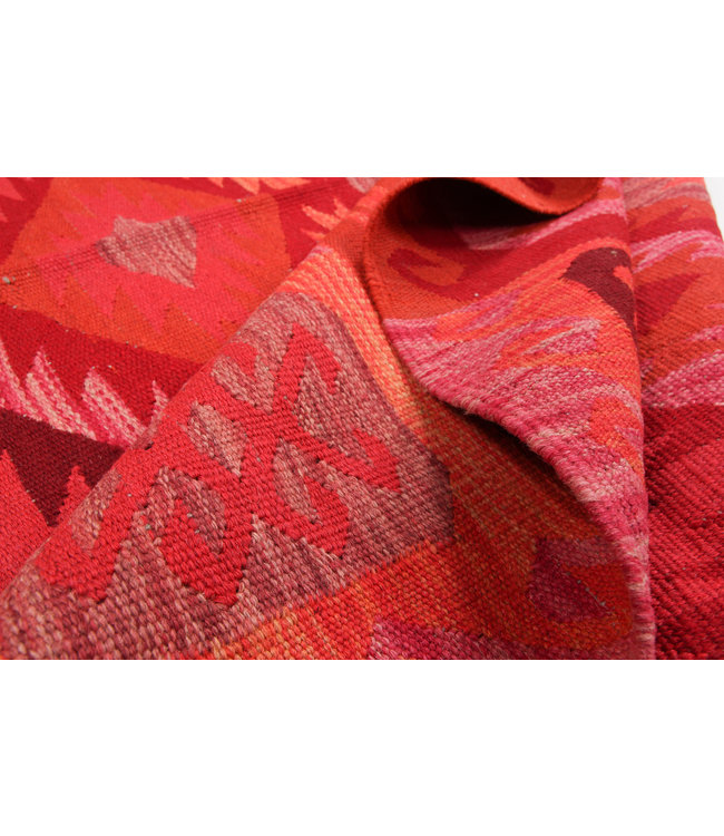 293x202 cm Handgemacht Wolle Kelim Teppich Orientteppich