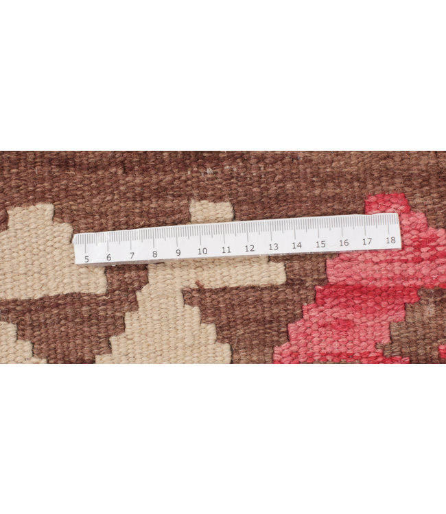 296x200 cm Handmade Afghan Kilim Area Rug Color Wool Carpet