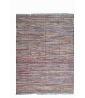 206x149 cm Handmade Afghan Kilim Area Rug Wool Carpet