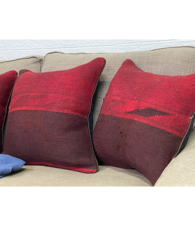 4x vintage unique Kilim Cushion ca 45x45 cm
