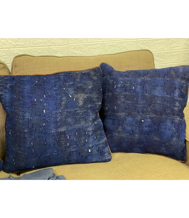 4x vintage unique Kilim Cushion ca 45x45 cm