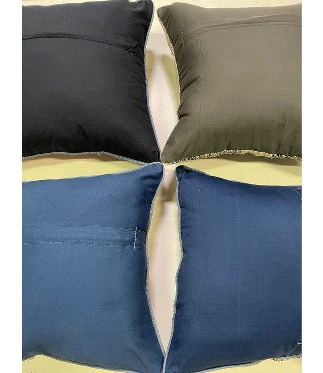 4x vintage unique Kilim Cushion ca 45x45 cm