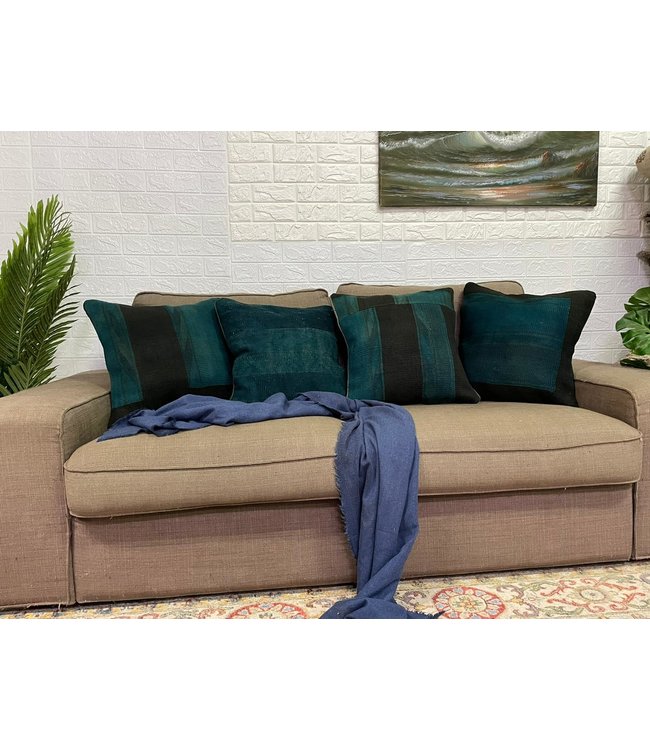 4x vintage kelim kissens  ca 45x45 cm