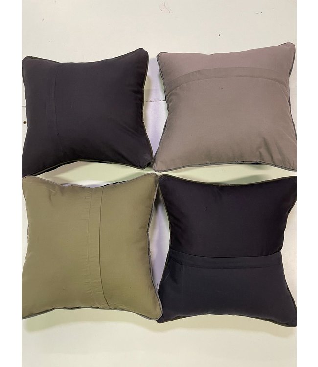 4x vintage kelim kissens  ca 45x45 cm