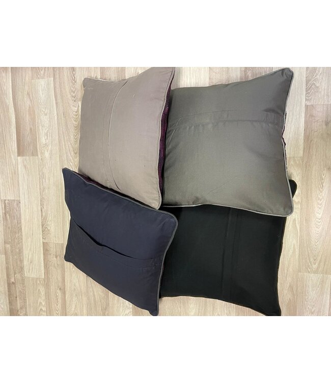 4x vintage kelim kissens  ca 45x45 cm