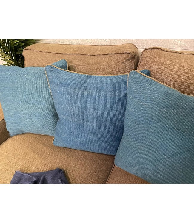 4x unike vintage kelim kussens met vulling ca 45x45 cm