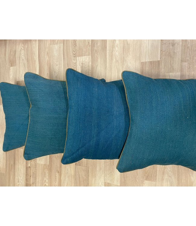 4x vintage unique Kilim Cushion ca 45x45 cm