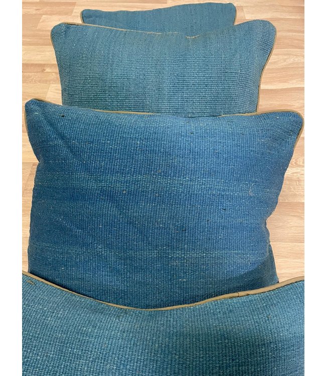 4x vintage unique Kilim Cushion ca 45x45 cm