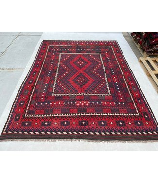 328x244 cm Hand Woven Afghan Wool Kilim Area Rug