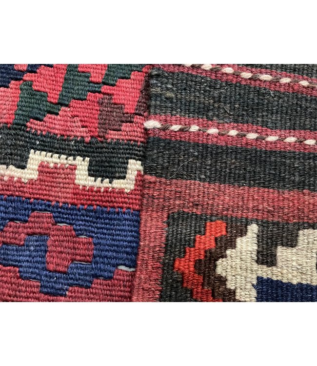 Hand Woven Afghan Wool Kilim Area Rug  207 x 097 cm ((6'9 x 3'2) feet