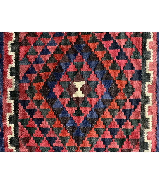Handgewebte Orientalisch Wolle Kelim Teppich 207 x 097 cm