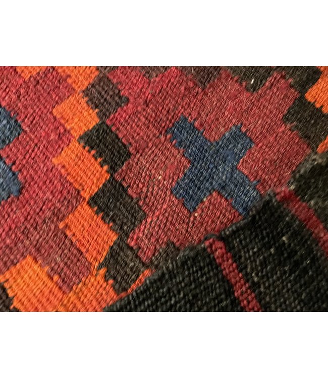 Handgewebte Orientalisch Wolle Kelim Teppich 225 x 114 cm