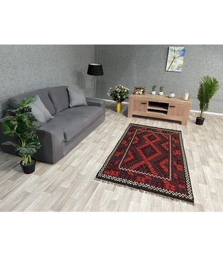 kelim kleed 195 x 106 cm vloerkleed tapijt kelims hand geweven