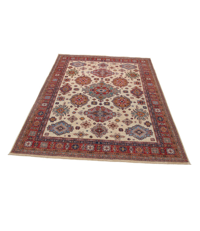 306x247 cm Kazak Rug Fine Hand knotted  Wool Oriental Carpet
