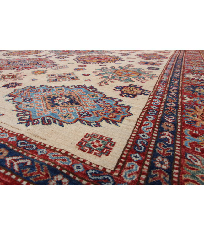 306x247 cm Kazak Rug Fine Hand knotted  Wool Oriental Carpet