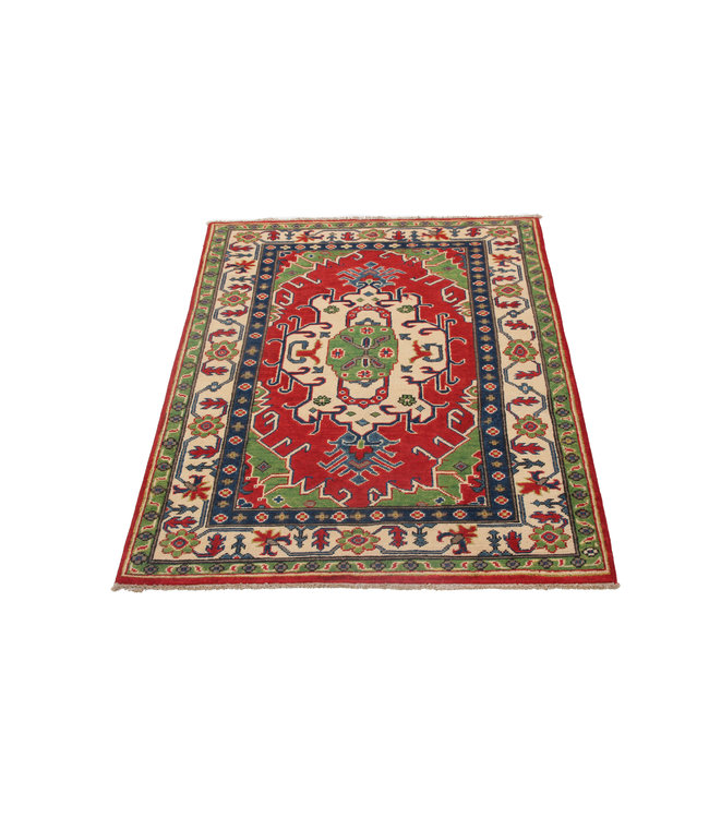 146x102 cm kazak Teppich fine handgeknüpft wolle