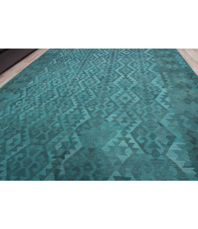 301x202 cm Handmade Afghan Kilim Area Rug Wool Carpet