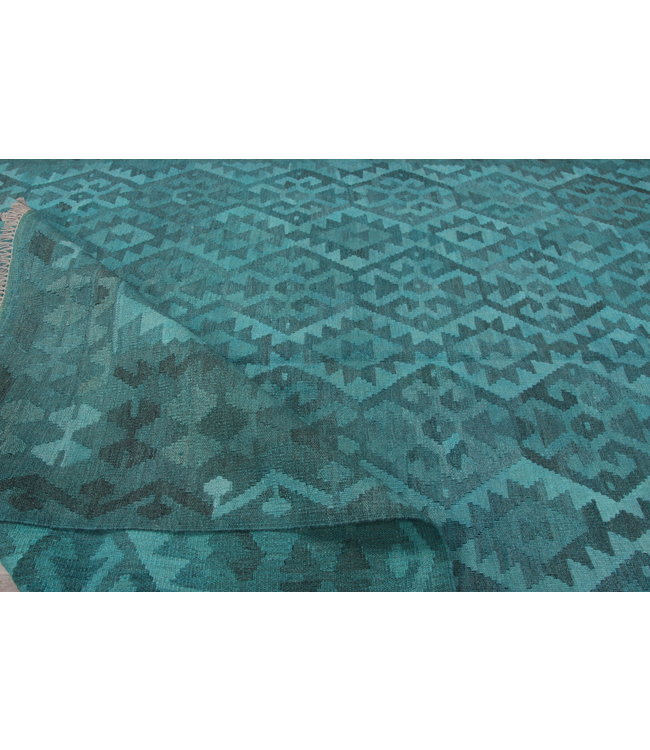 301x202 cm Handgemacht Wolle Kelim Teppich Orientteppich