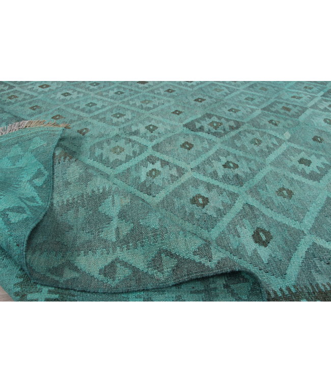 297x196 cm Handmade Afghan Kilim Area Rug Wool Carpet