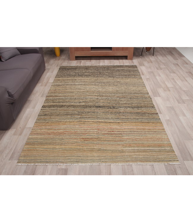 249x154 cm Handmade Afghan modern Kilim Area Rug Wool Carpet