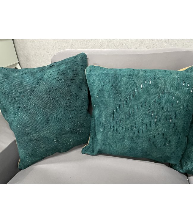 4x kelim kussens ca 45x45 cm met vulling